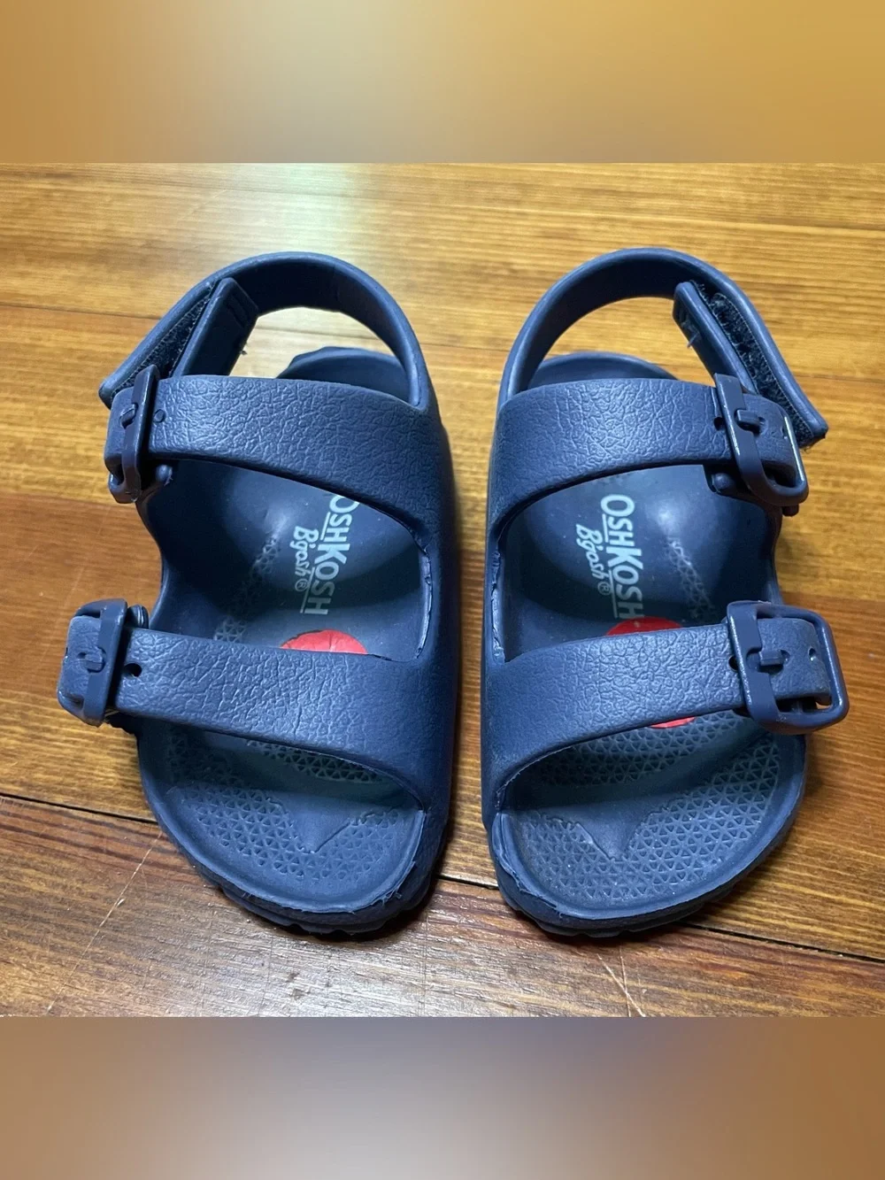 OshKosh B'gosh Kids Navy Adjustable Sandals Size 6